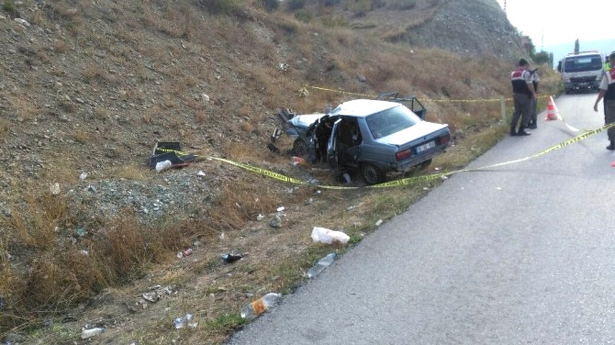 Tosya\'da Meydana Gelen Trafik Kazasında 5 Kişi Yaralandı
