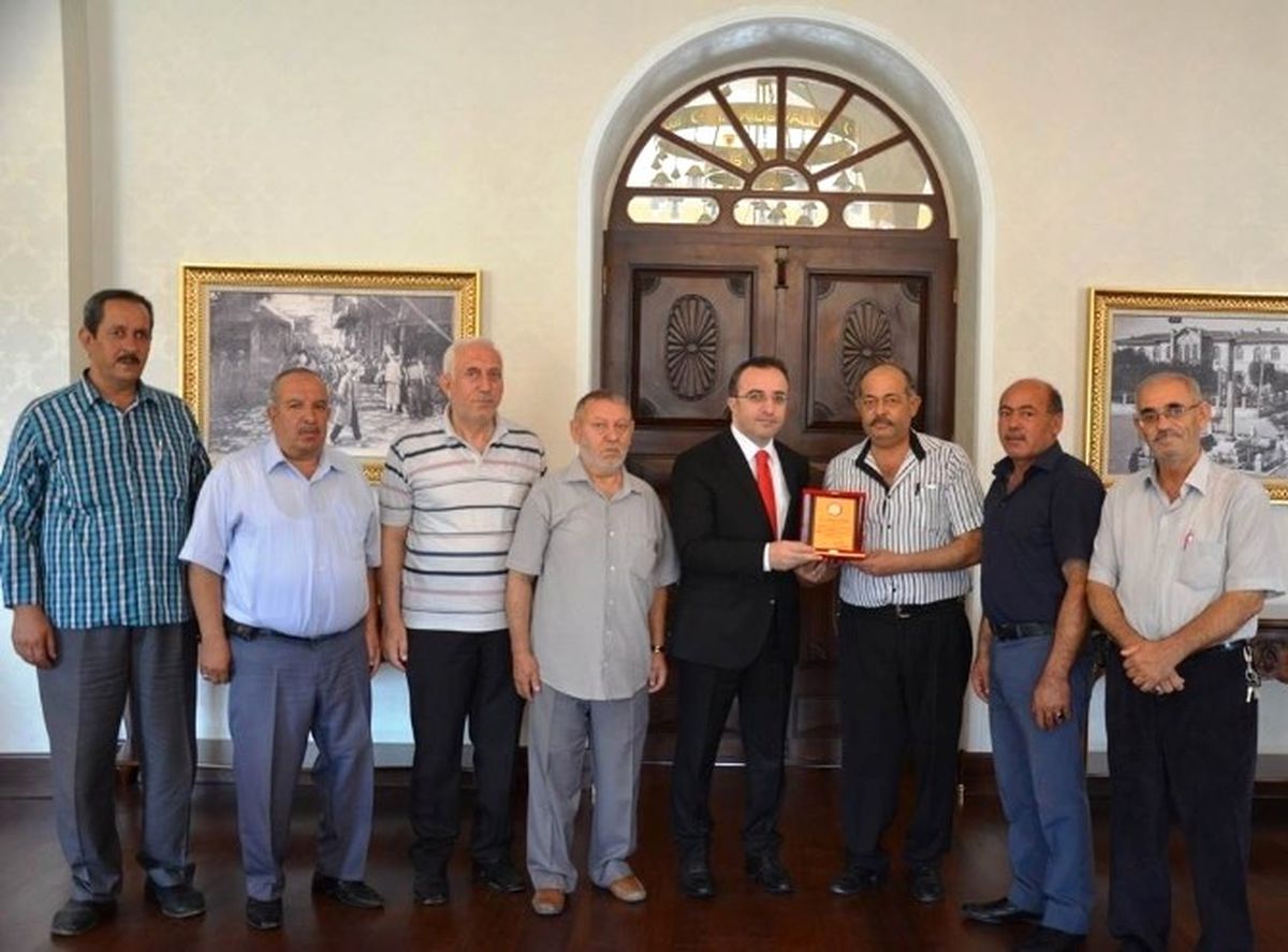 Vali İsmail Çataklı, Kilis Muhtarlar Derneği Üyelerini Kabul Etti