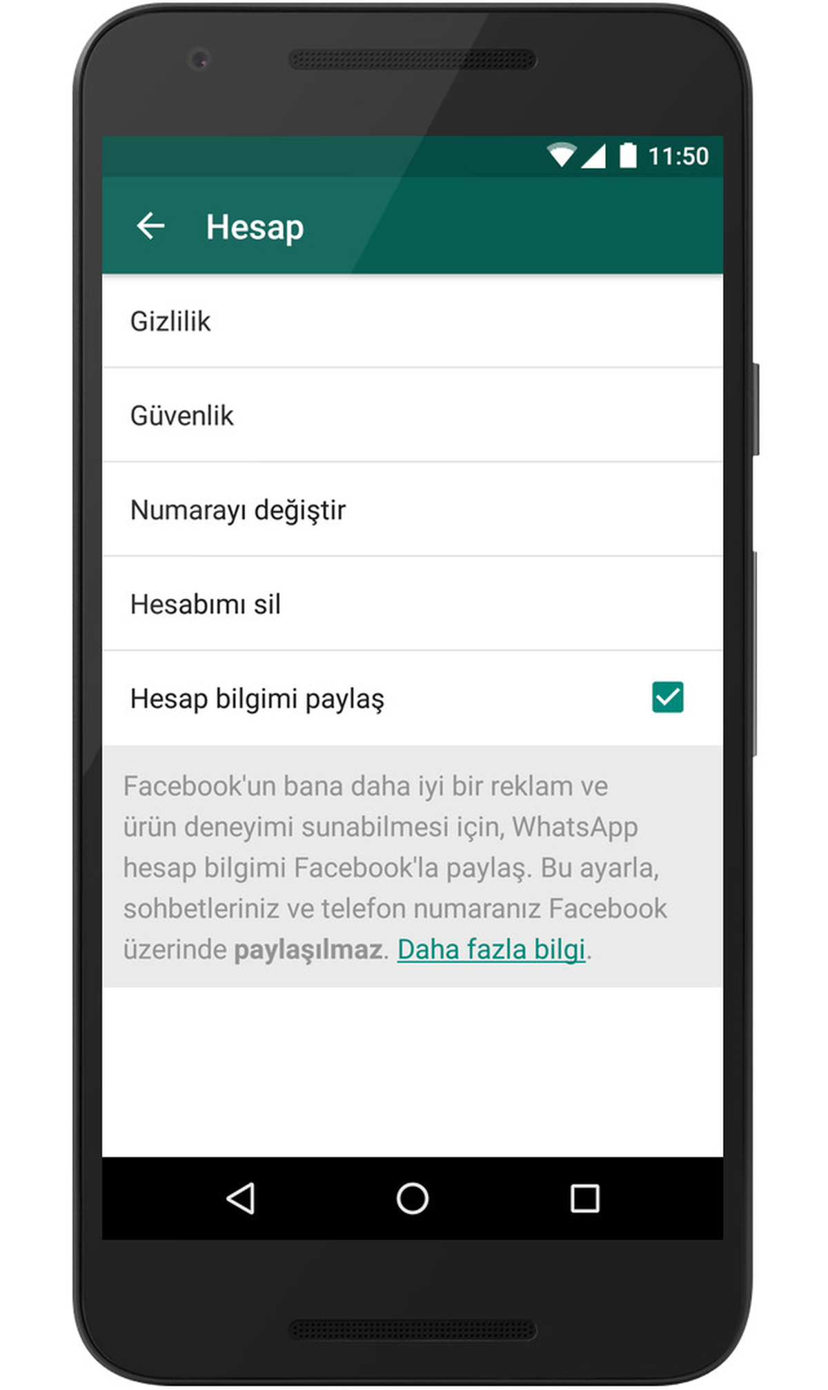 Whatsapp Facebook Veri Paylaşımı Nasıl Engellenir?