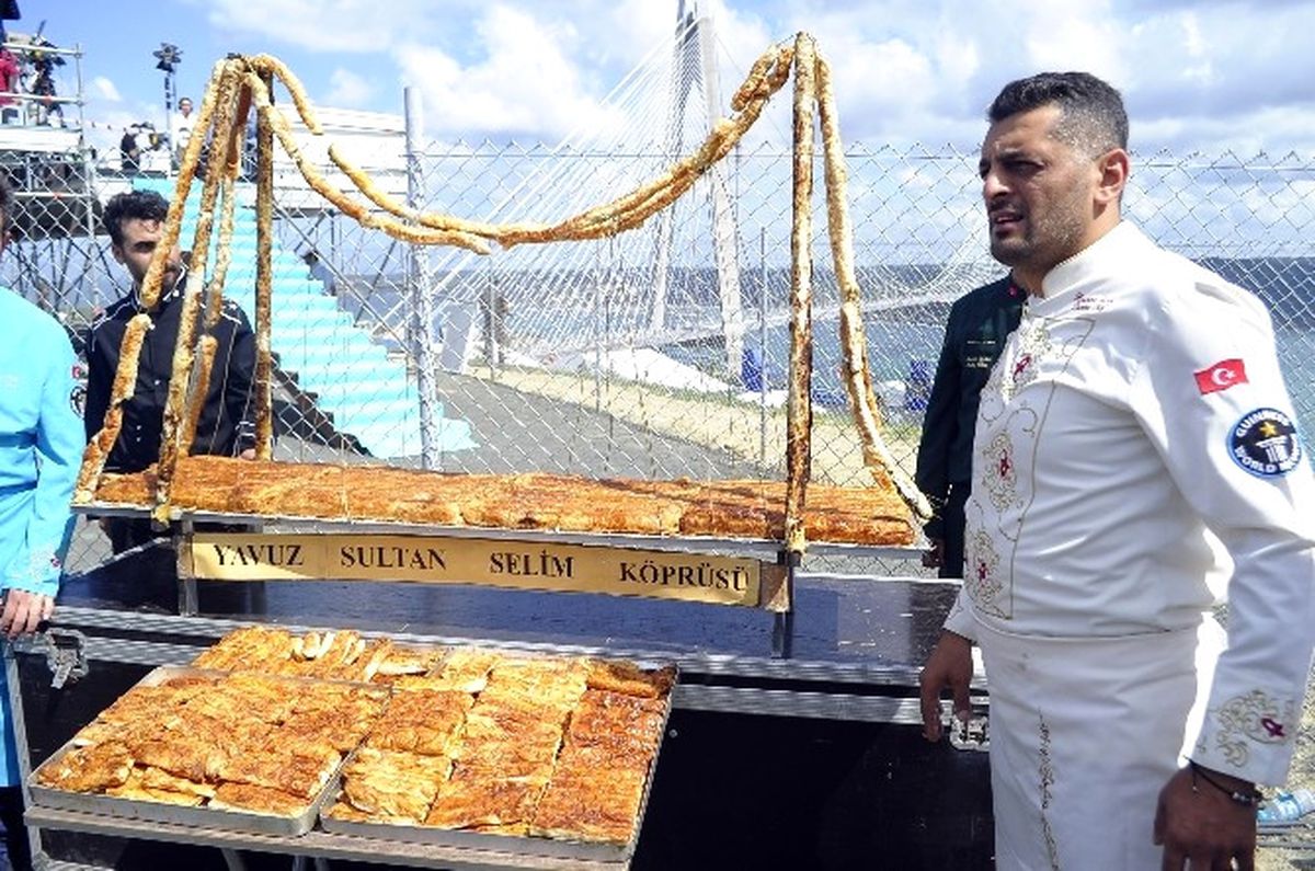 Yavuz Sultan Selim Köprüsü\'ne Özel Börek Hazırlandı