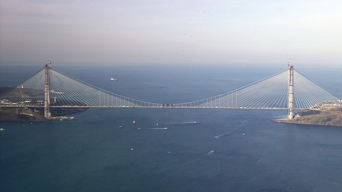 Yavuz Sultan Selim Köprüsü Yandex.navigasyon\'da