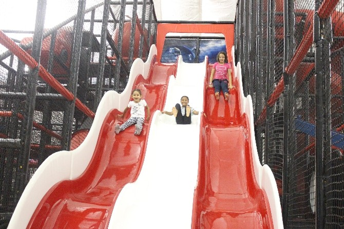 Zıp Zıp Park\'ta Eğlendiler