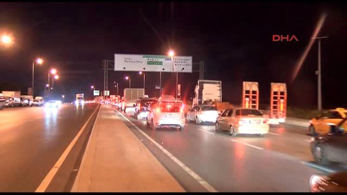 1-Yavuz Sultan Selim Köprüsü\'nden Geçişler Başladı
