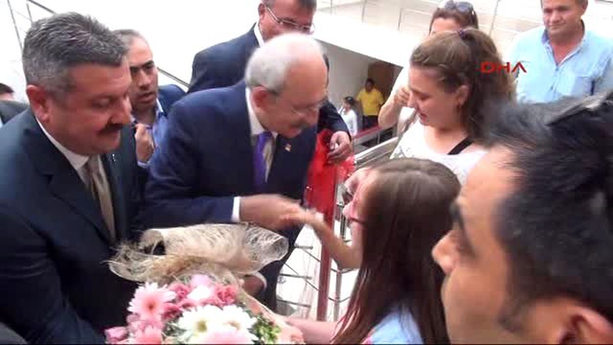Amasya Kılıçdaroğlu\'nun Katıldığı Programda Anlamlı Afiş