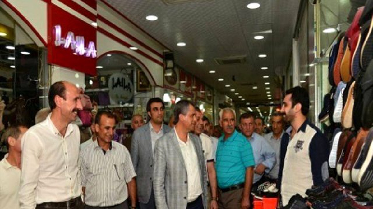 Anlı, Ofis Yeraltı Çarşısı Esnafını Ziyaret