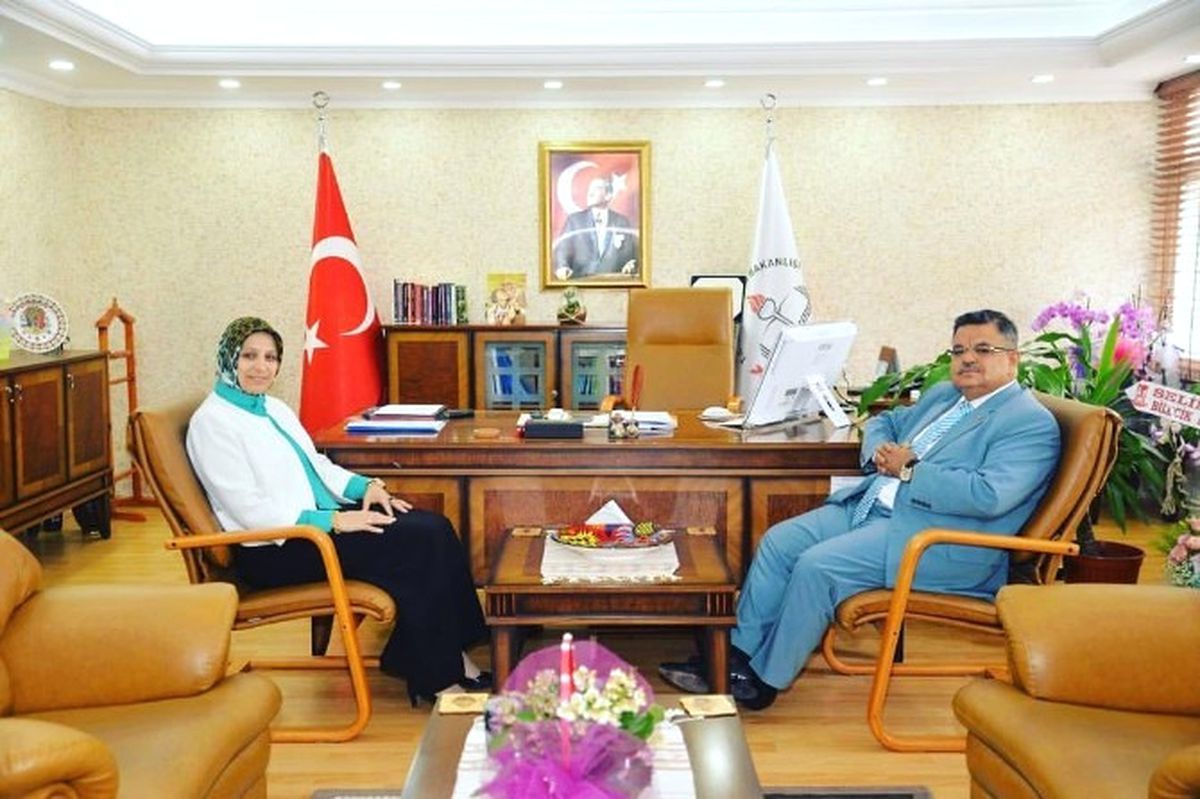 Başkan Yağcı\'dan, İl Milli Eğitim Müdürü Fazilet Durmuş\'a Hayırlı Olsun Ziyareti