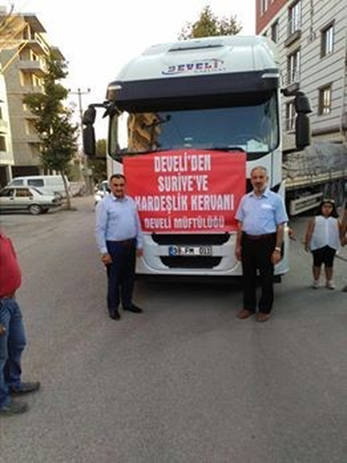 Develi Müftülüğü\'nden Suriye ve Bayırbucak\'a Yardım Tır\'ı Gönderildi