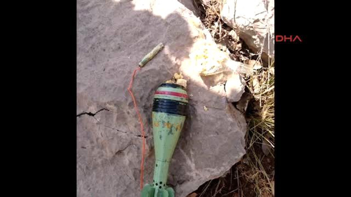 Diyarbakır Lice\'de PKK\'nın Tuzakladığı 700 Kilo Patlayıcı İmha Edildi