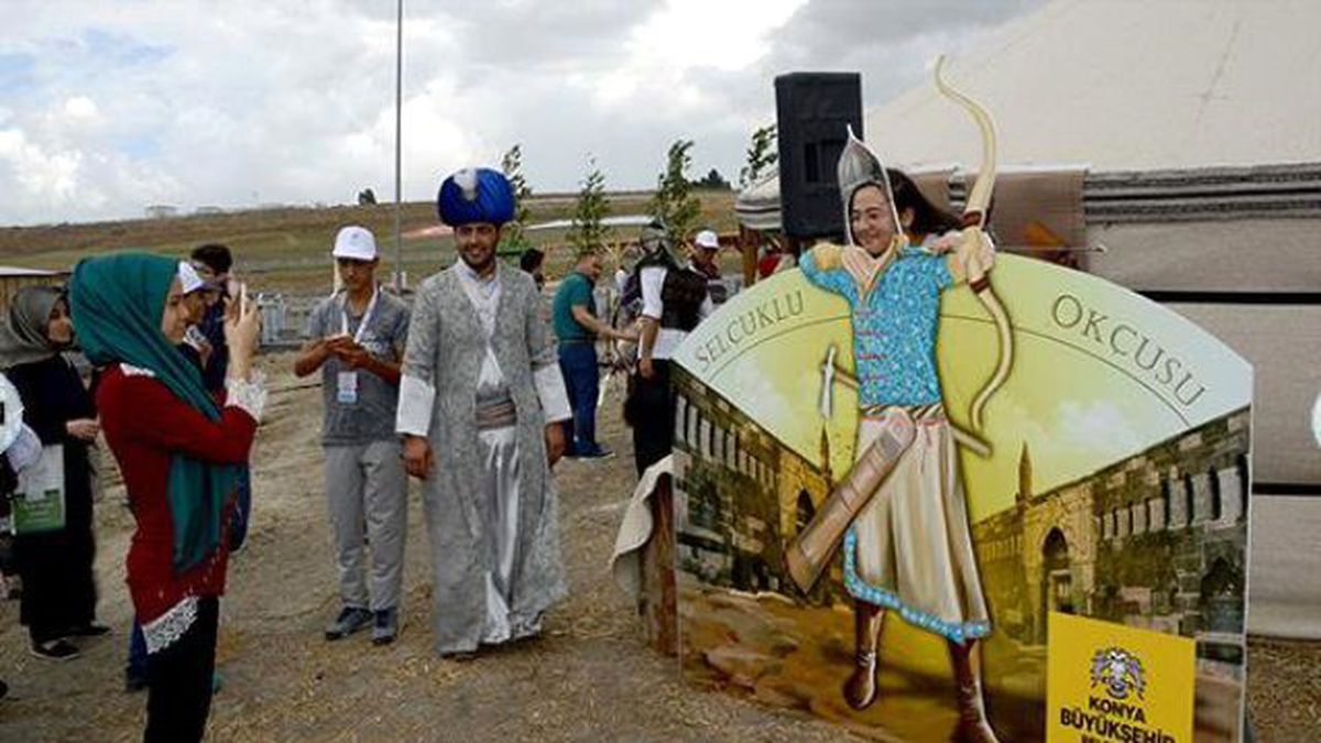 Etnospor Kültür Festivali\'nde Konya Kültürü Tanıtılıyor