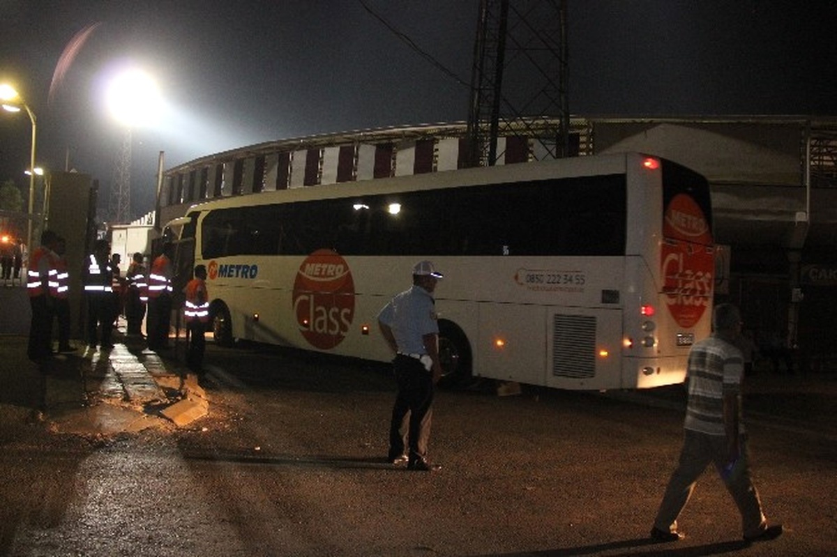 Gaziantepspor ve Trabzonspor Stadyuma Geldi