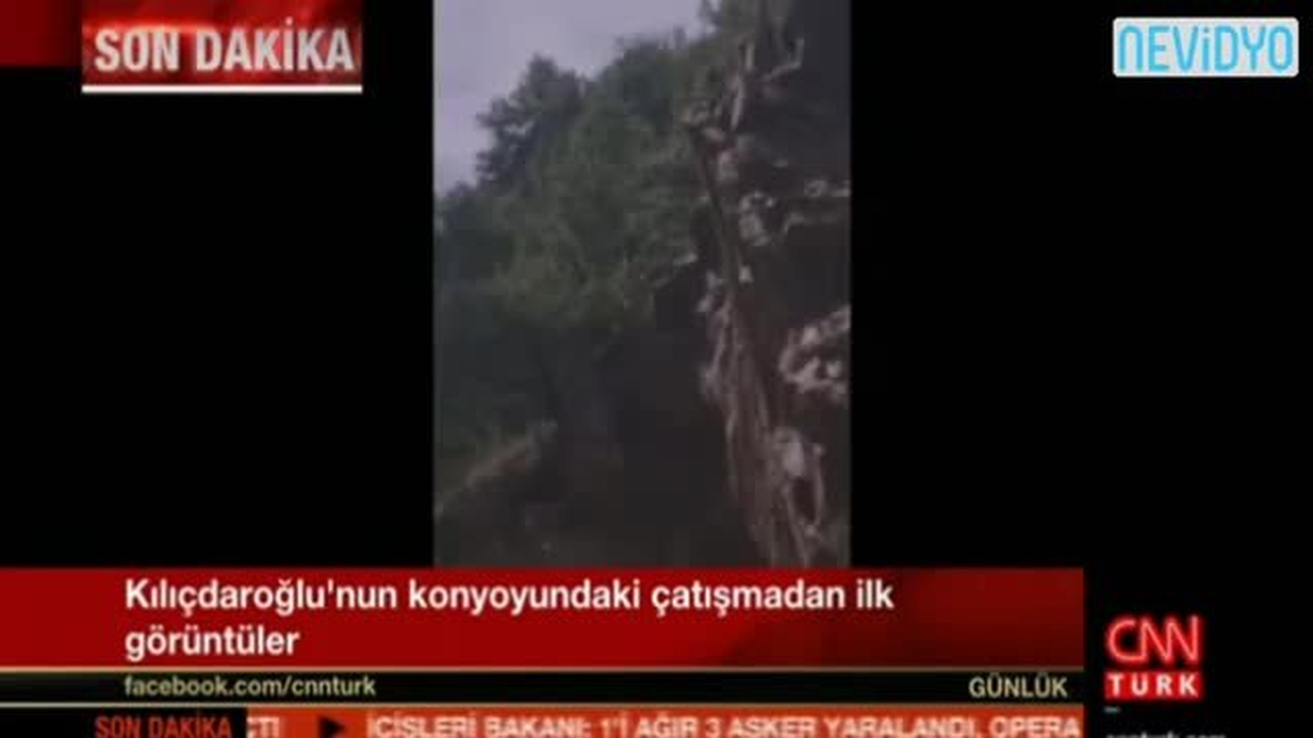 İşte Kılıçdaroğlu\'nun Konvoyundaki Çatışmadan İlk Görüntüler