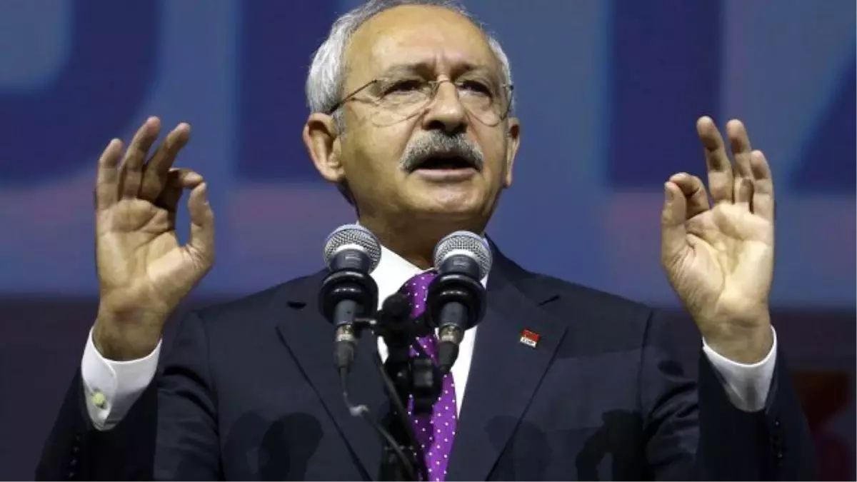 CHP Genel Başkanı Kılıçdaroğlu: (2)