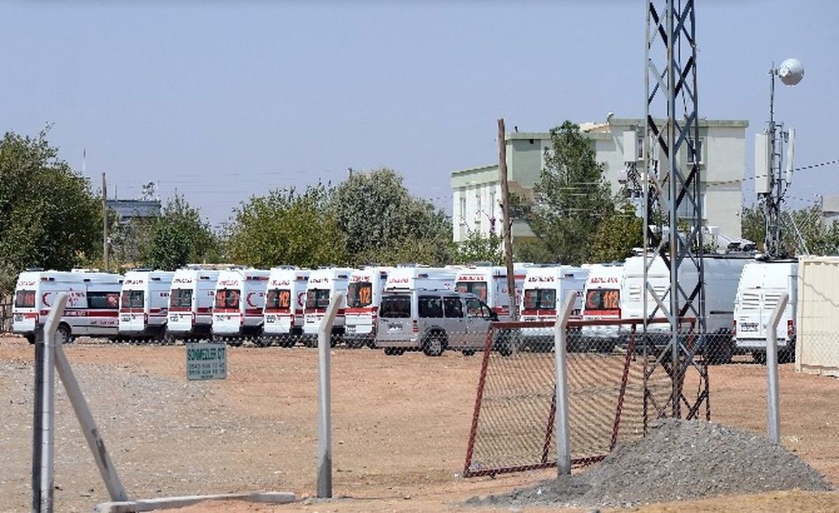 Sınırda İlk Müdahale Ekipleri Hazır Bekletiliyor