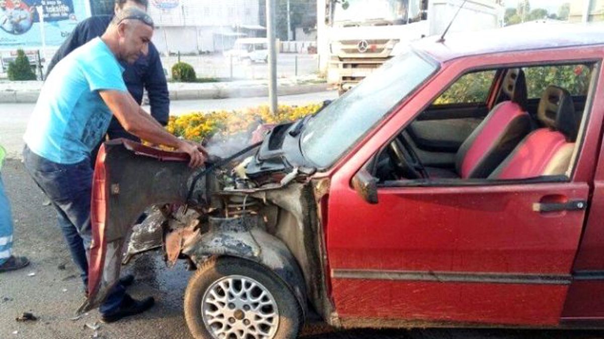 Tavşanlı\'da Trafik Kazası, 1 Yaralı