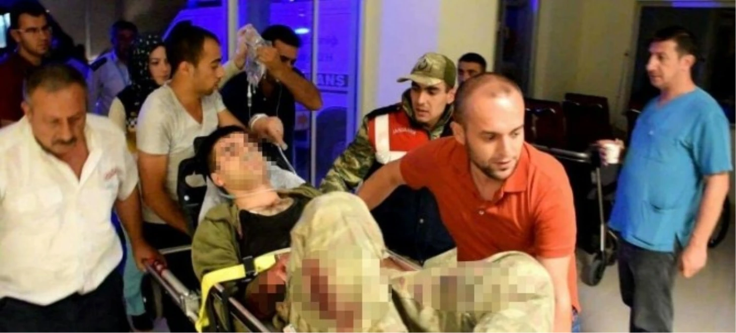 Tokat\'ta Bir Asker Ağır Yaralandı