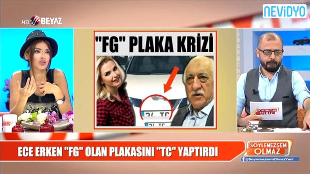Ünlü Sunucunun \'Fg\' Plakalı Aracı...