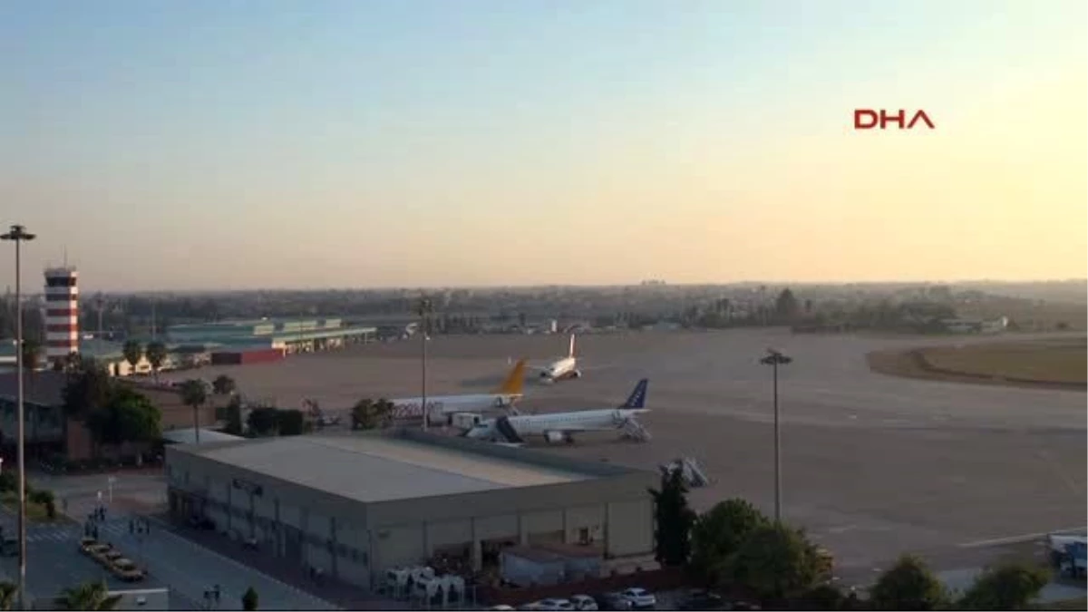 Adana Anız Yangınları Hava Ulaşımını Engelledi