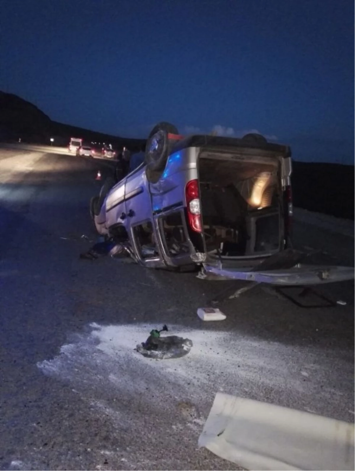 Ardahan\'da Trafik Kazası 1 Ölü, 1 Yaralı