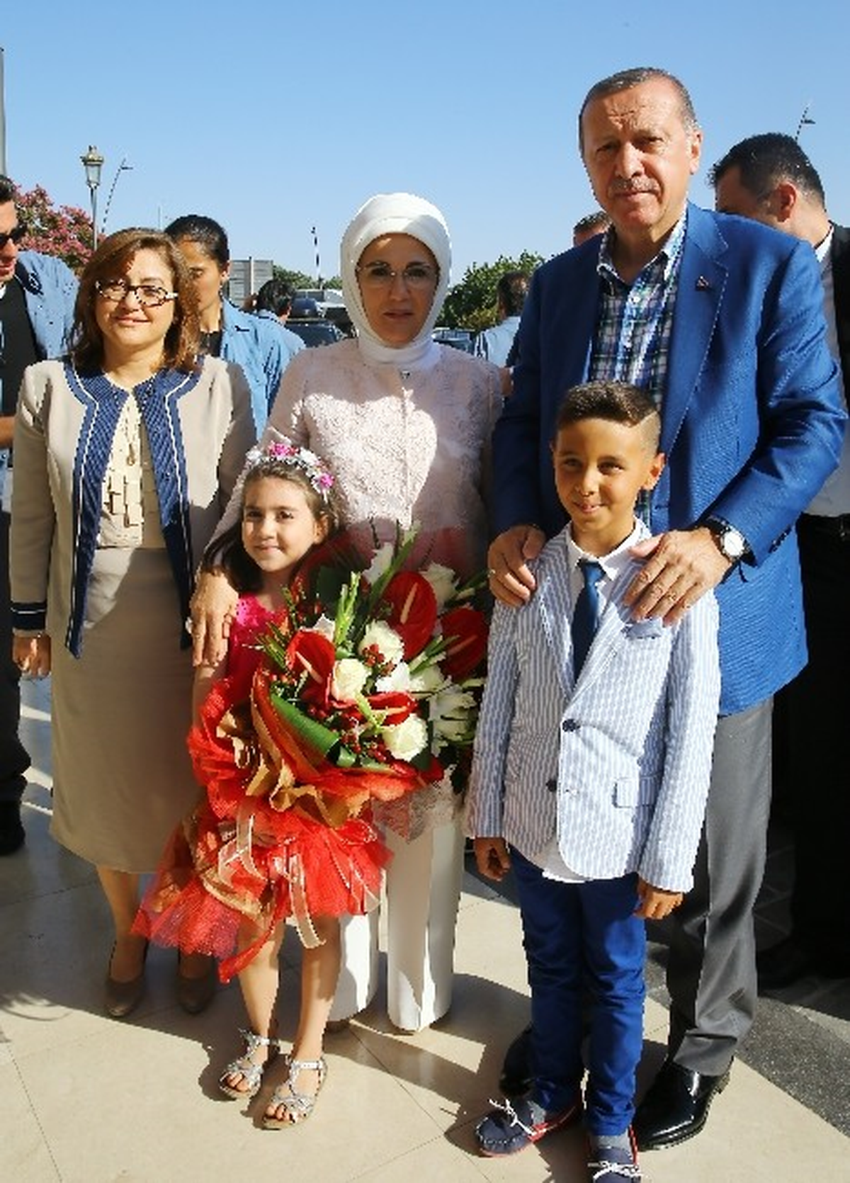 Cumhurbaşkanı Erdoğan\'ı İsmail Kartal da Karşıladı