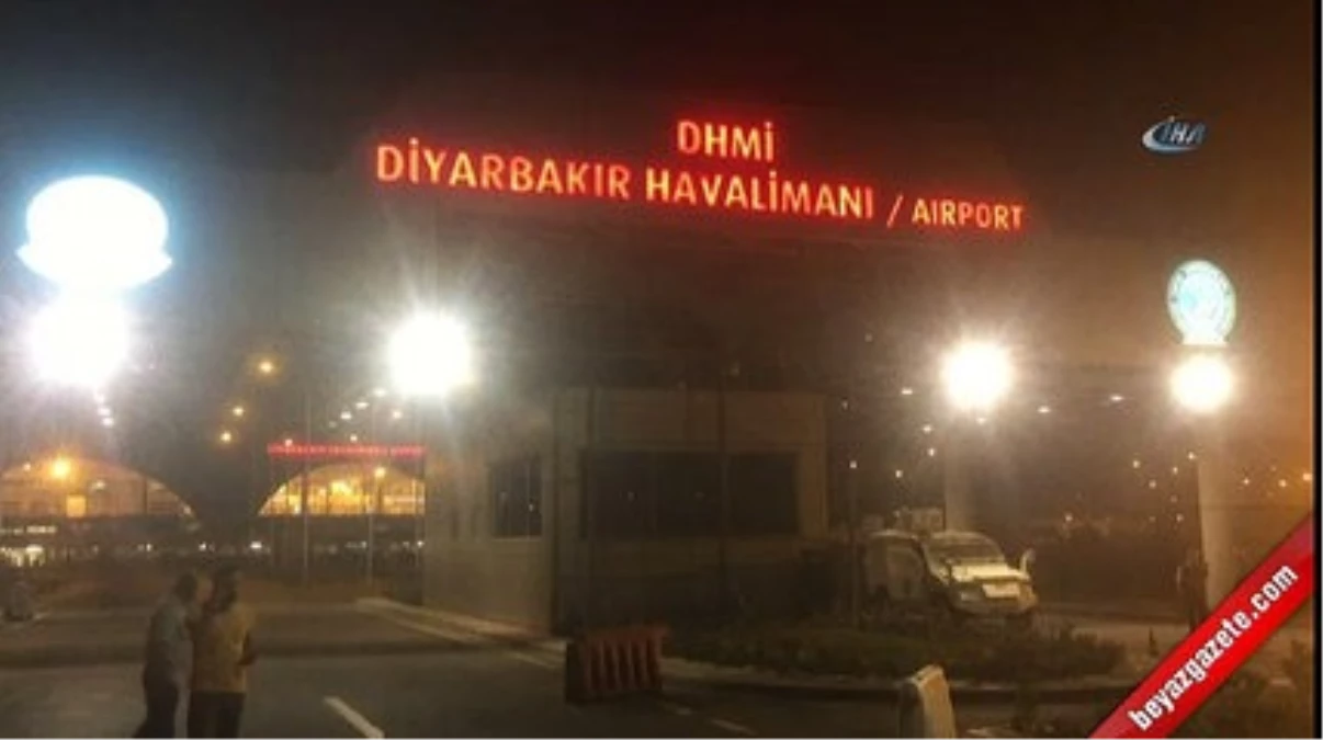Diyarbakır Havalimanı\'na Roketli Saldırı