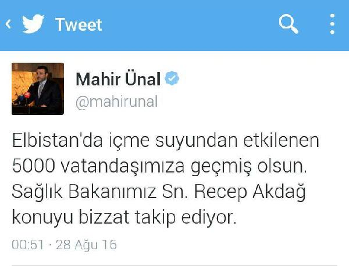 Elbistan\'da İçme Suyundan Rahatsızlandığı İddia Edilen 5 Bin Kişi Hastanelik Oldu (2)
