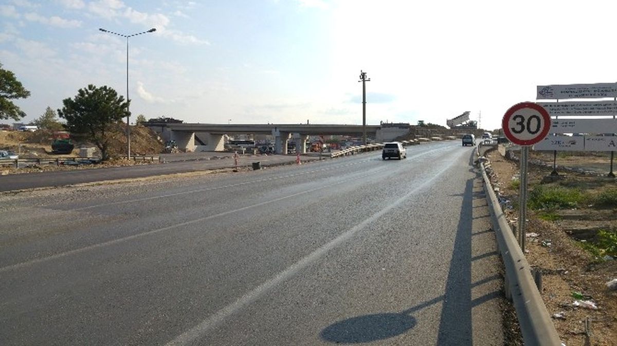 Mudanya Kavşağı 1 Eylül\'de Kısmen Açılıyor
