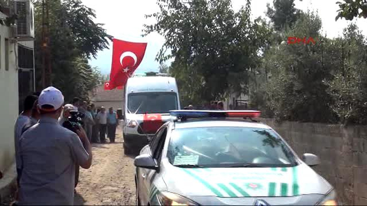 Osmaniye Şehit Polis Burak Mart Son Yolculuğuna Uğurlandı