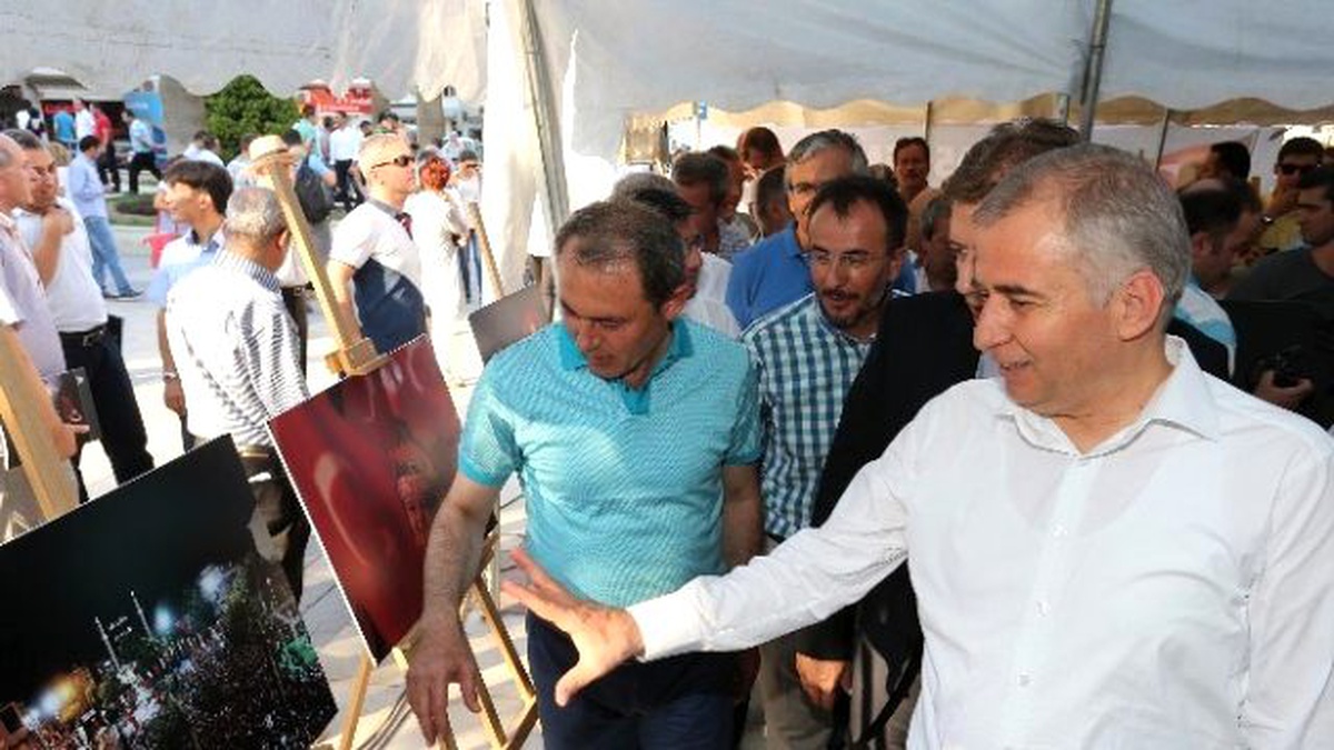 15 Temmuz Milli İradenin Yükselişi" Sergisi