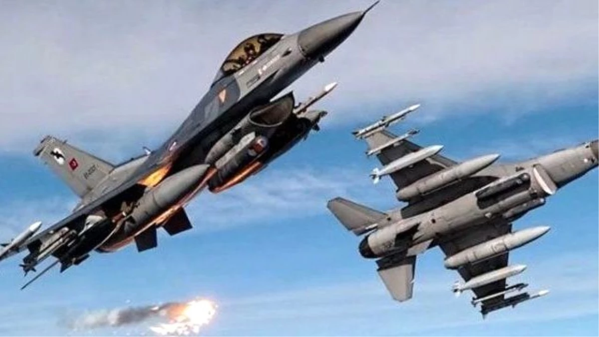 Türk Jetleri Kuzey Irak\'taki PKK Kamplarını Bombaladı