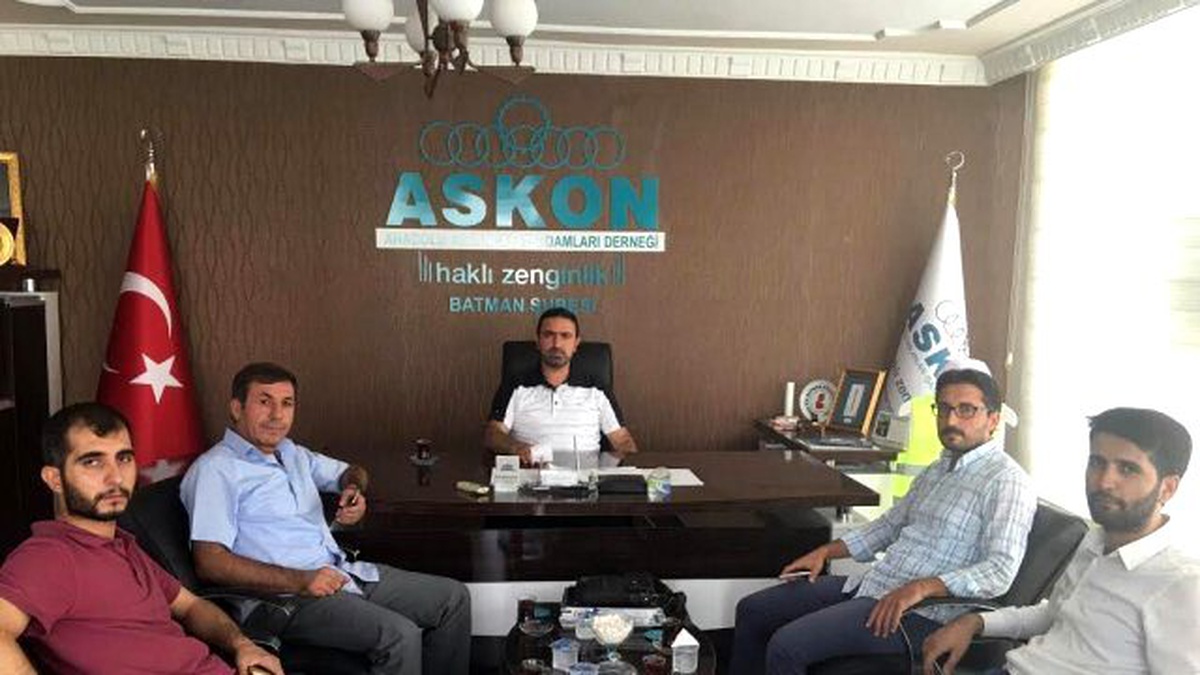 AK Parti\'li Özoğul, ASKON\'u Ziyaret Etti