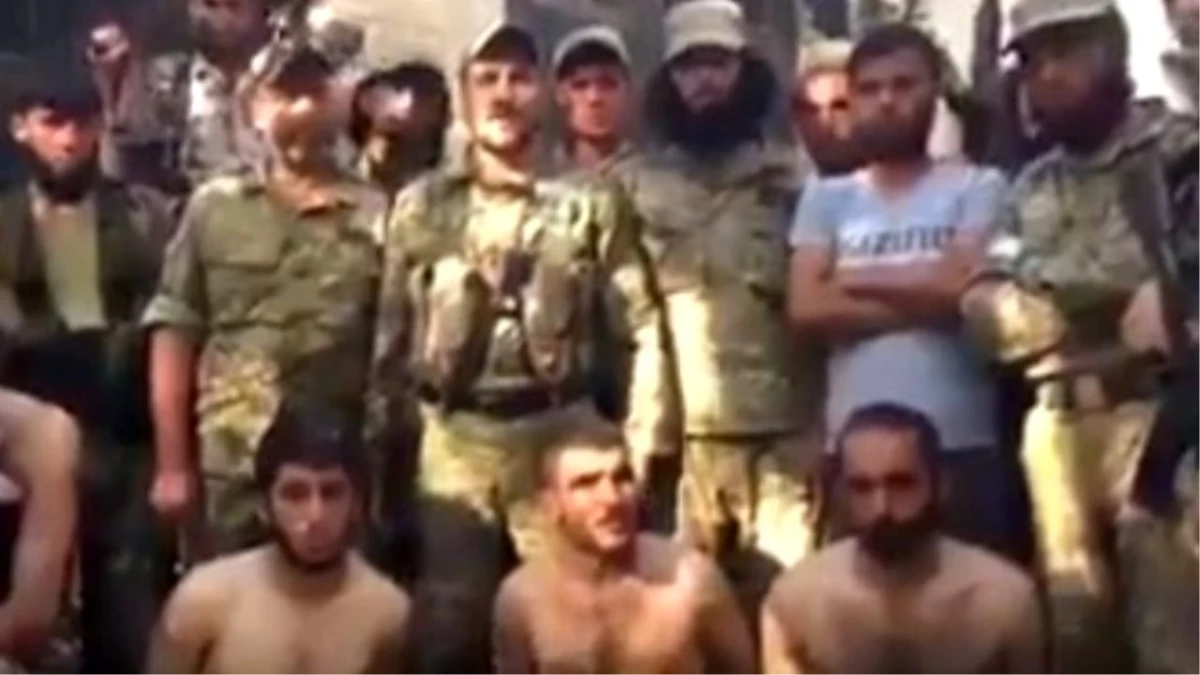 Amarne\'de Rehin Alınan YPG\'lilerin Videosu Ortaya Çıktı