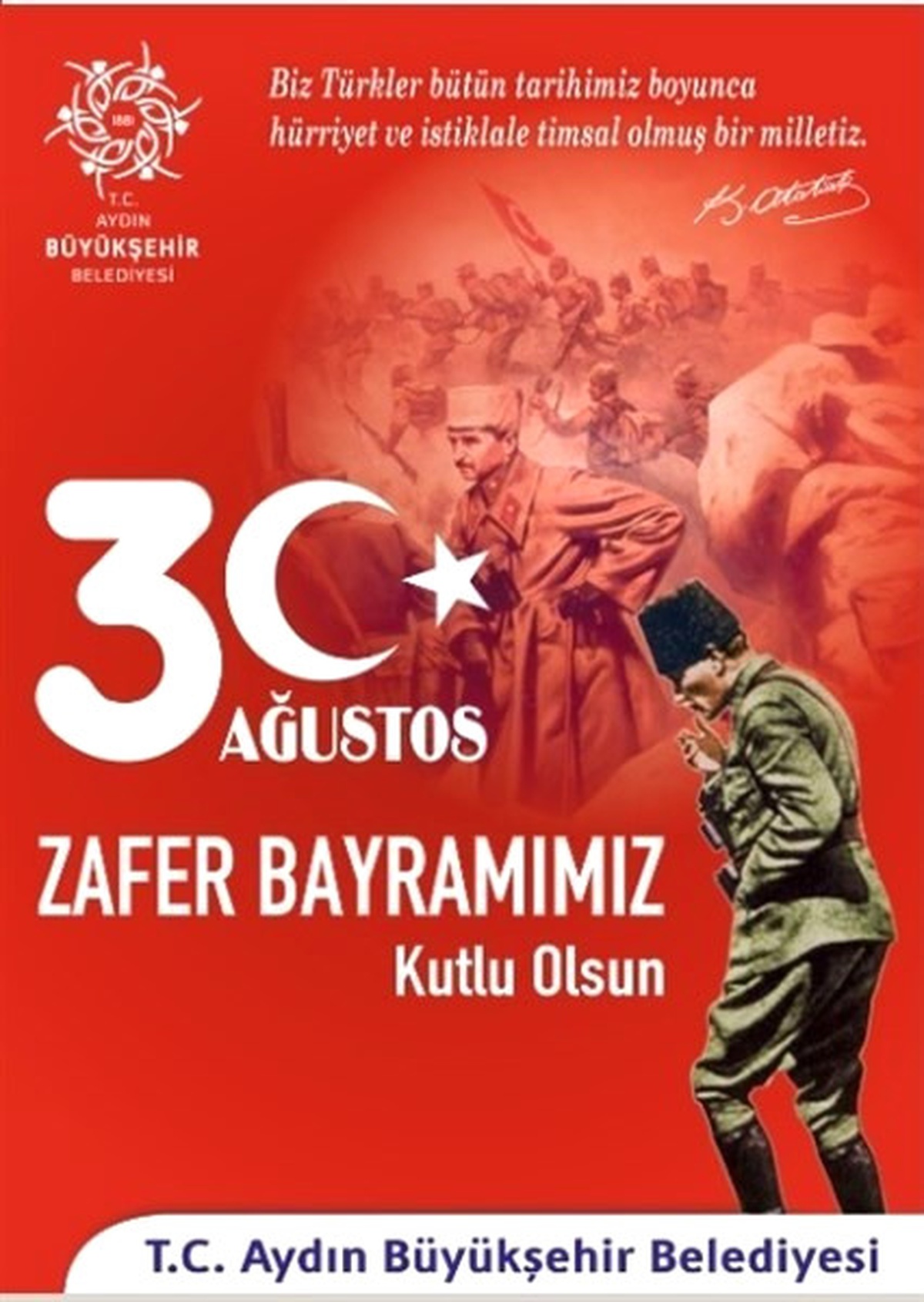 Aydın Büyükşehirden 30 Ağustos Etkinlikleri
