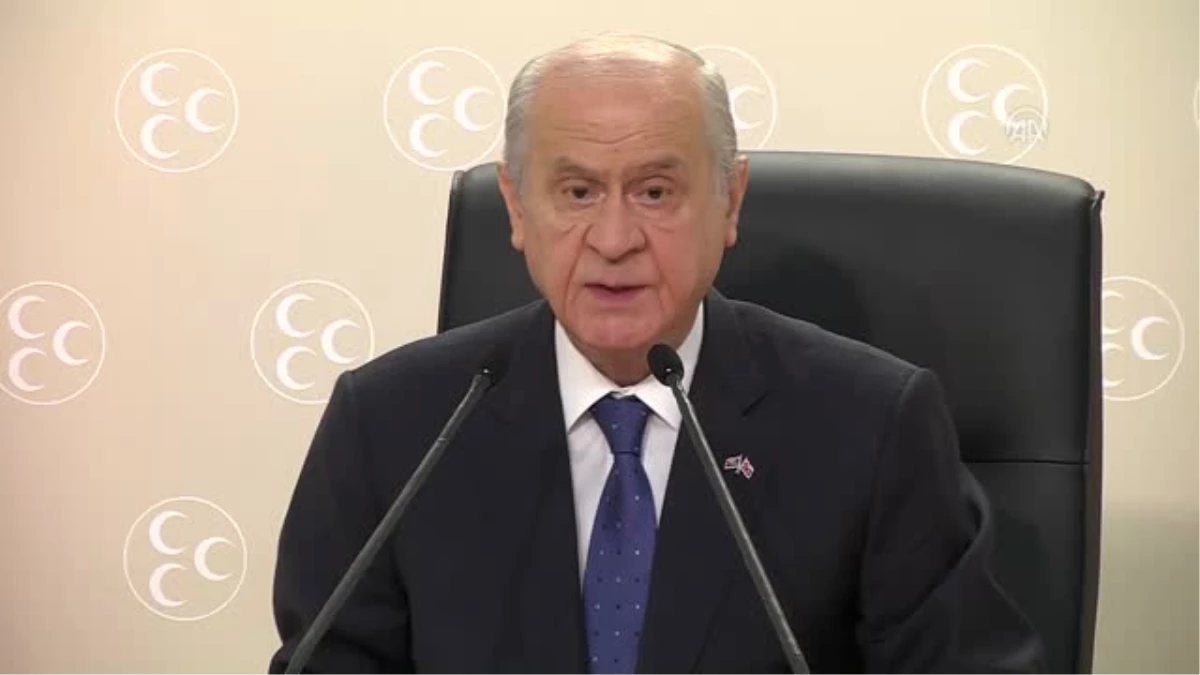 Bahçeli: "Abd\'nin Pyd-Ypg-Pkk\'ya Bakışı da Çarpık, Çürük ve Hastalıklıdır"