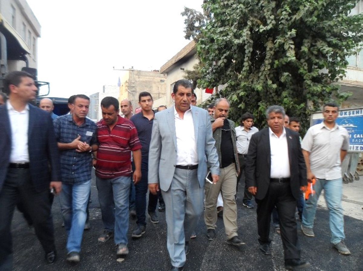 Belediye Başkanı Atilla Prestijli Caddeyi İnceledi