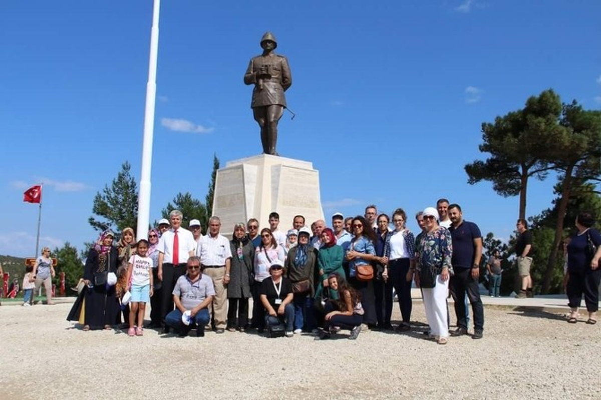 Bigalı Muhtarlar ve Azaları Çanakkale Şehitliği\'ni Ziyaret Ettiler