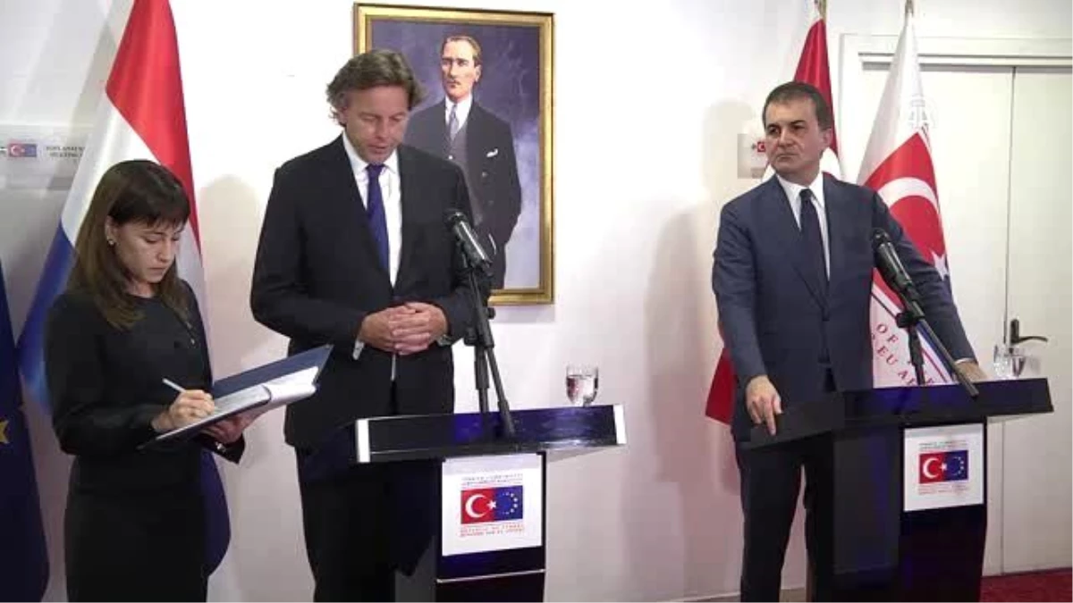 Çelik-Koenders Ortak Basın Toplantısı