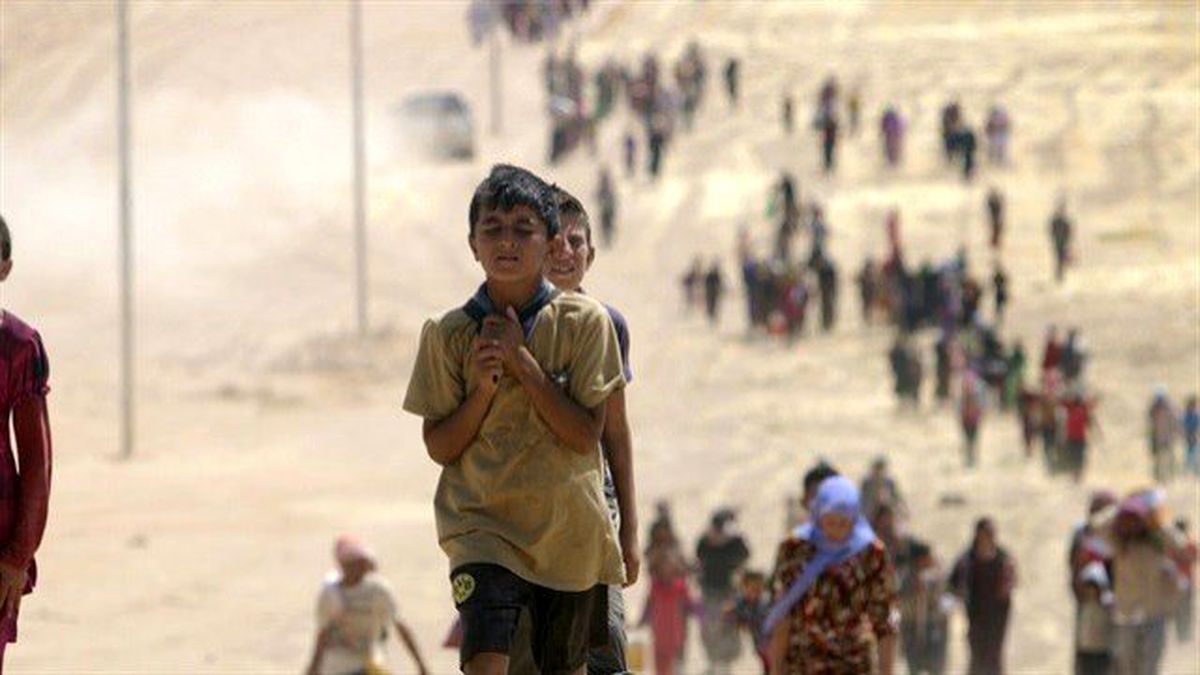 Işid Saldırısından Korkan Suriyeliler Rai Bölgesine Geliyor