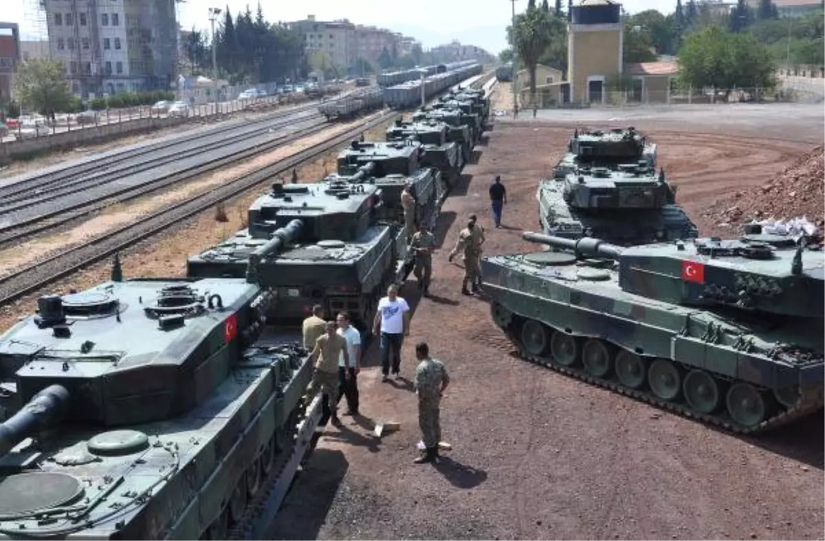 İslahiye\'ye Tank Sevkiyatına Devam