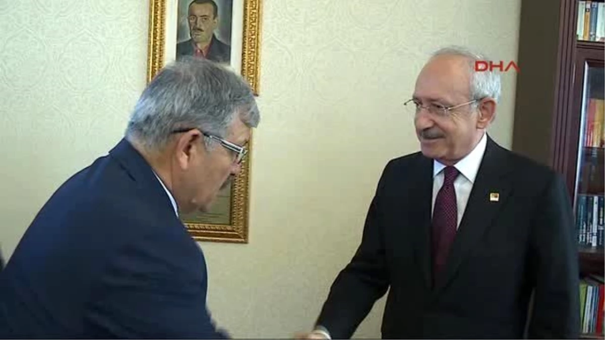 Kılıçdaroğlu, Büyük Birlik Partisi Genel Başkanı Destici ile Görüştü