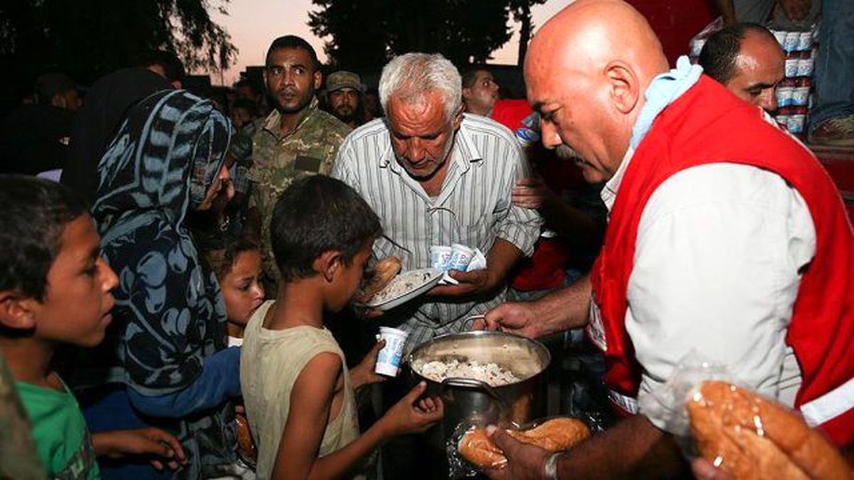 Kızılay\'dan Cerablus\'ta 5 Bin Kişiye 3 Öğün Yemek