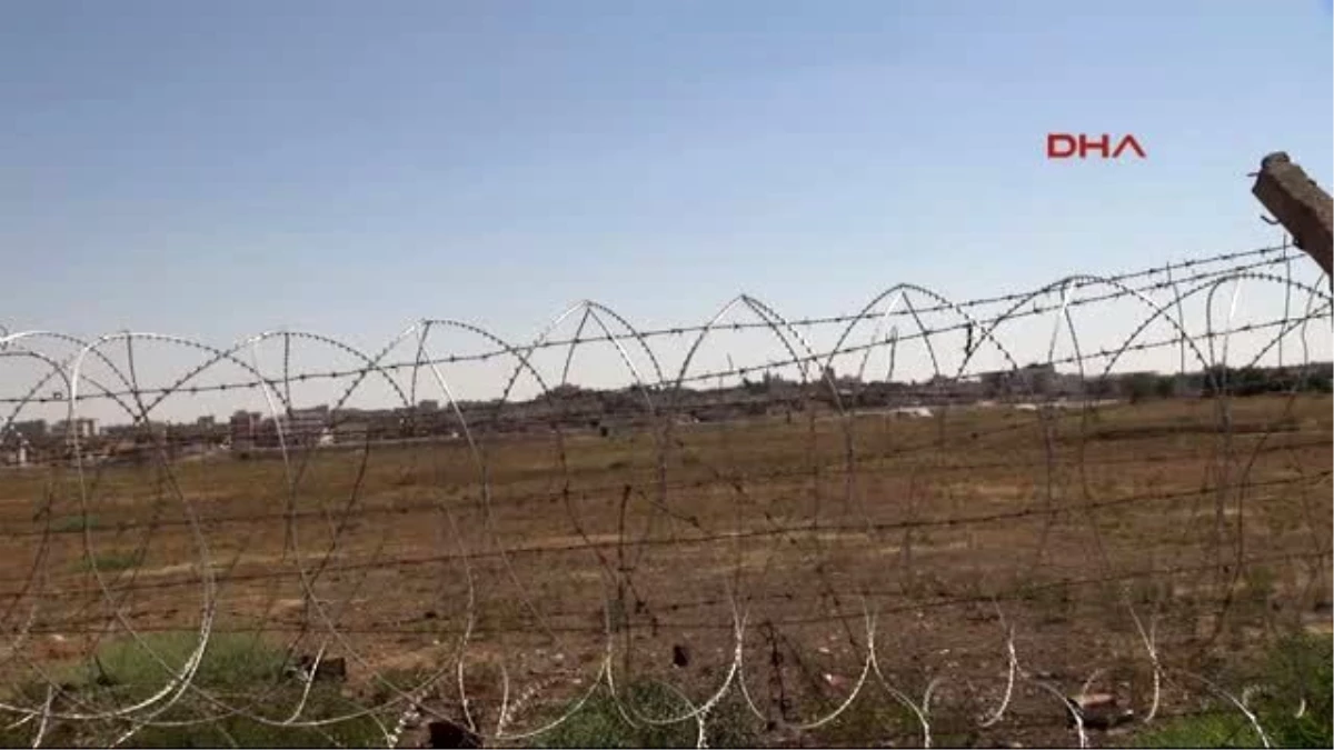 Kobani Sınırında Duvar Çalışması Sürüyor