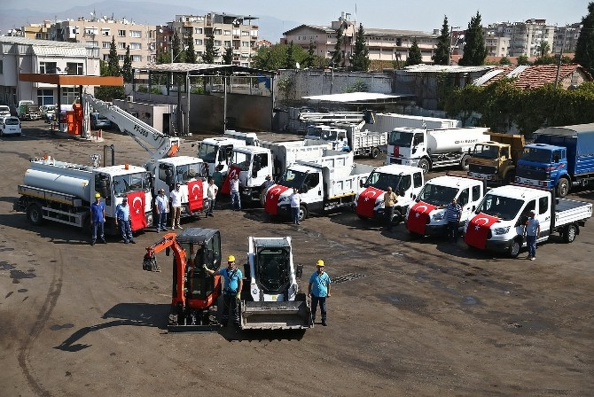 Konak\'ın Parkları İçin 10 Yeni Araç Filosu