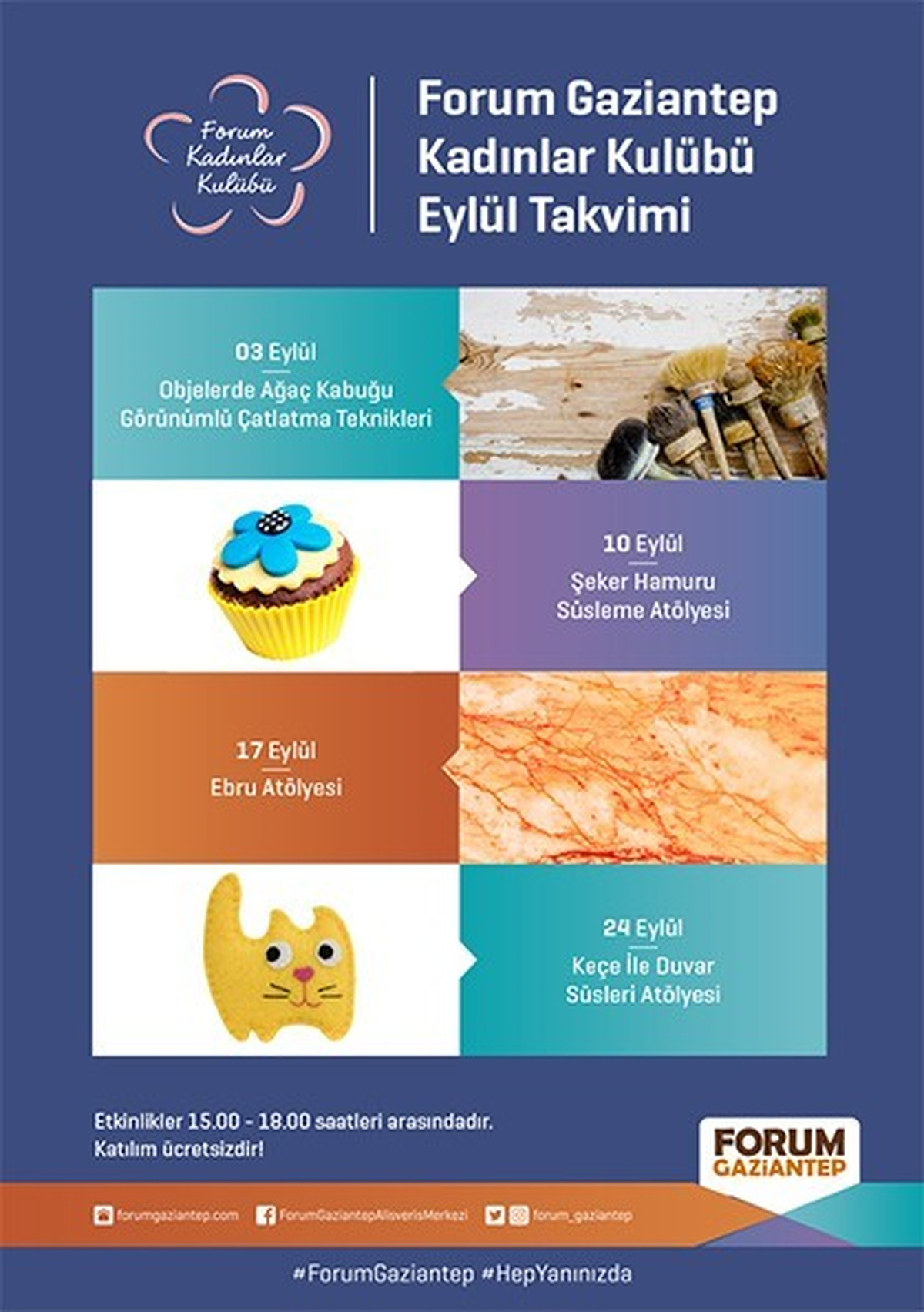 Mutfakları Şenlendirecek Etkinlikler Forum Gaziantep\'te