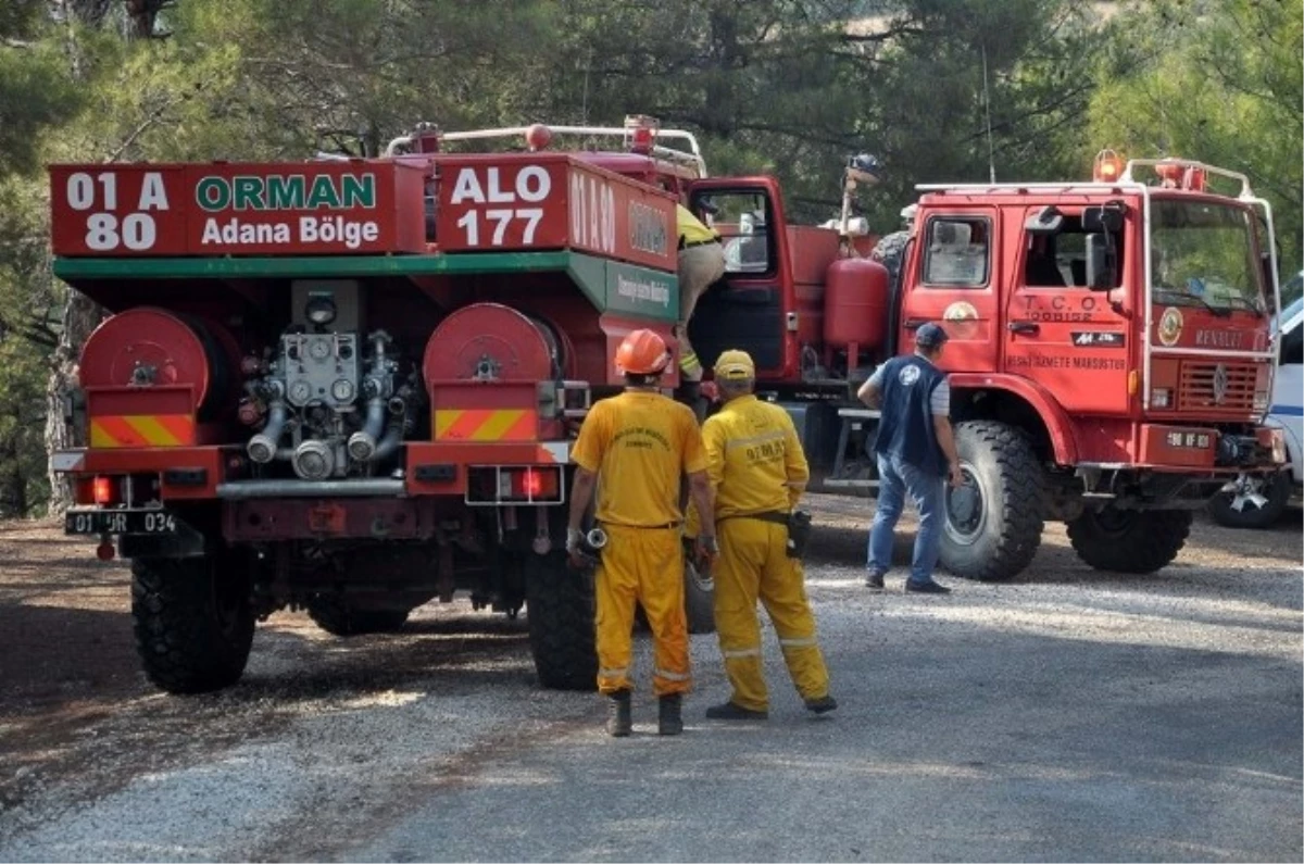 Osmaniye\'de 10 Hektarlık Kızılçam Ormanı Yandı
