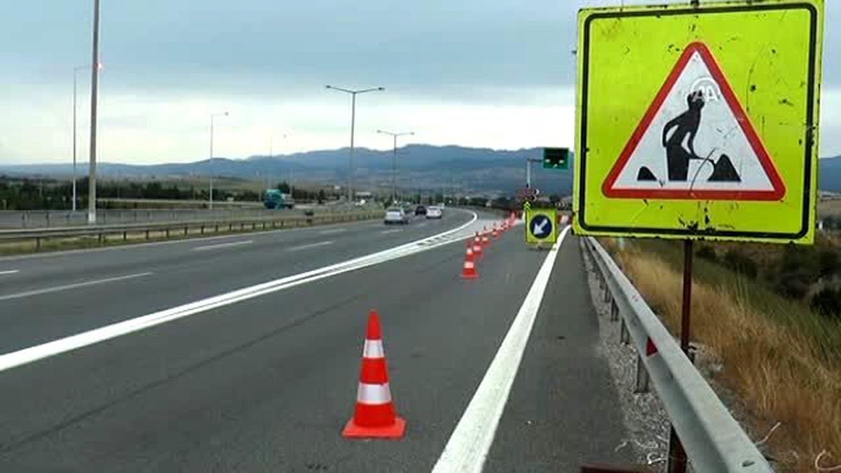 Tem Otoyolunda Bakım Çalışması