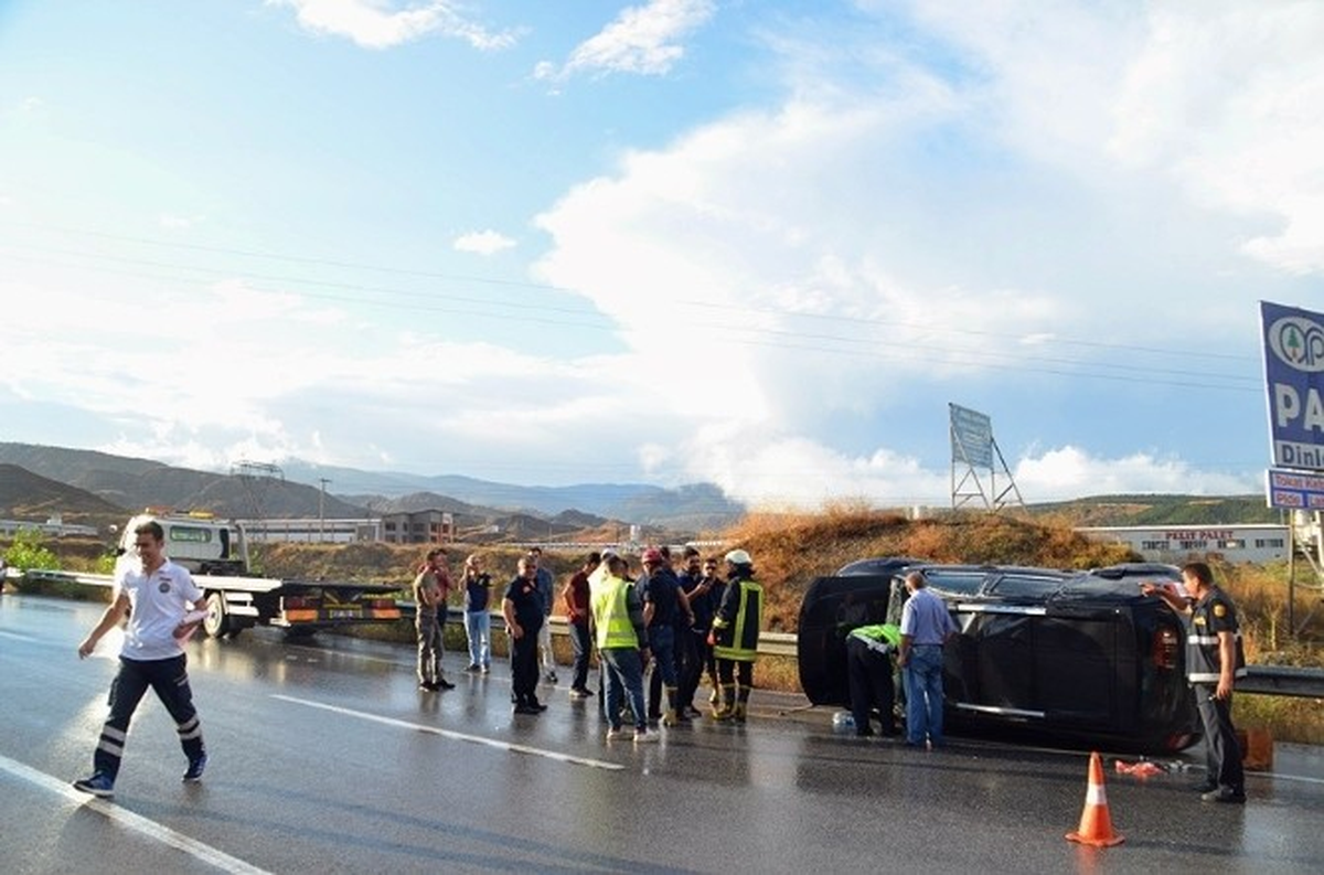 Tosya\'da Trafik Kazası: 1 Yaralı