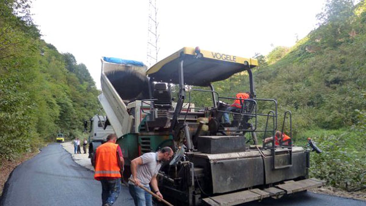 Trabzon\'da 175 Bin Ton Asfaltlama Yapıldı