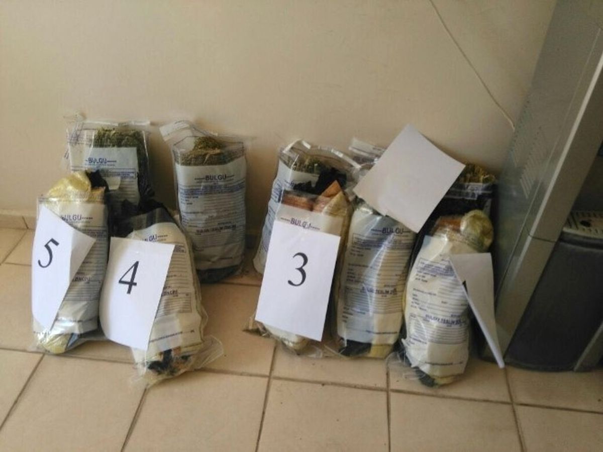 Trende 14 Kilo Esrar Ele Geçirildi