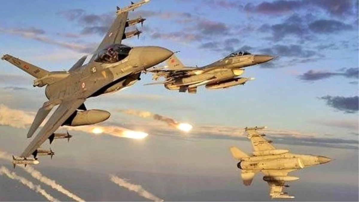 Türk Jetleri Kuzey Irak\'ta PKK\'yı Vurdu!