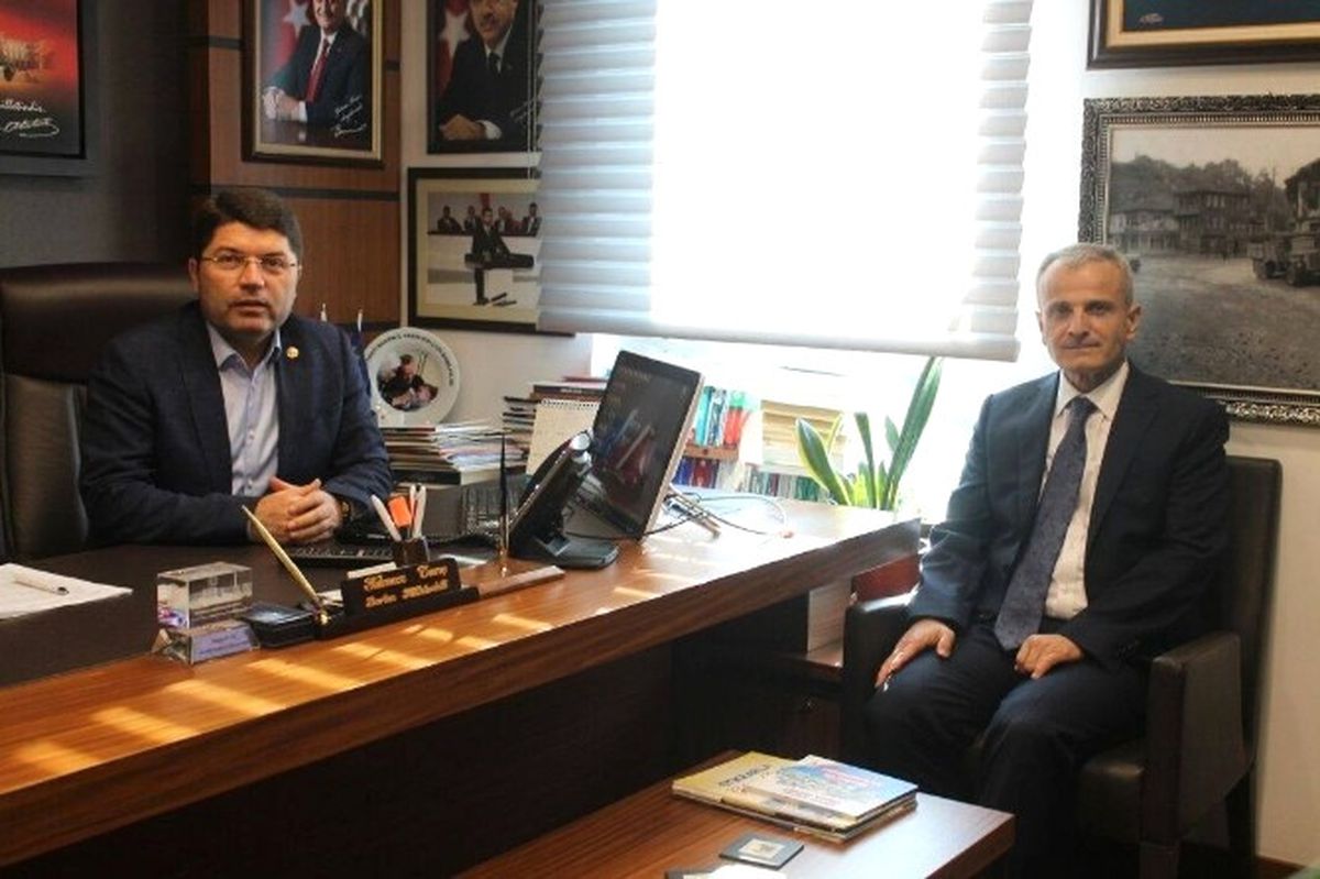 Vali Dirim\'den Milletvekili Tunç\'a TBMM\'de Ziyaret